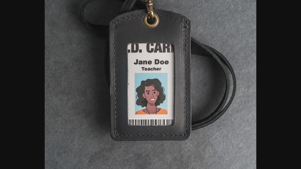 Personalized ID Holder Keychain Wallet Christmas Present 