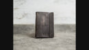 Classic Personalized Leather Pocket Journal with Professional Elastic Closure