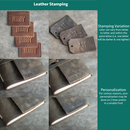 Cheery Mishaps - Classic Personalized Leather Pocket Journal with Professional Elastic Closure