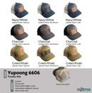 Leather Patch Trucker Style Hat - Colorado Flag Stamp