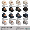 Cheery Mishaps - Leather Patch Unstructured Style Hats - 30+ Stamp Design Options