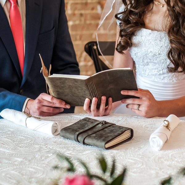Weddings - Personalized Leather Journal