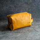 Buy Personalized Leather Dopp Kit