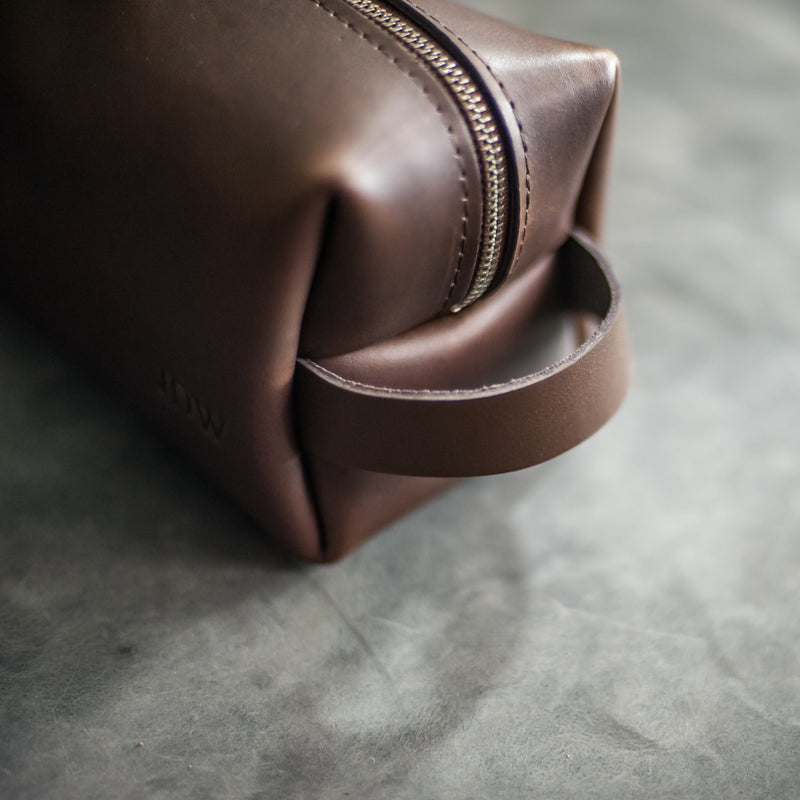 Dopp Kit | Horween Oxblood Chromexel® Leather | Low Stock