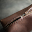 Shop Personalized Leather Dopp Kit