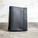 Classic Personalized Leather Journal with Professional Elastic Closure