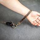 Personalized Premium Leather Keychain Wristlets