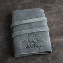 Refillable Leather Adventure Journal with Wrap Closure | Personalized Travel Gift | Travel Notebook | Leather Journal