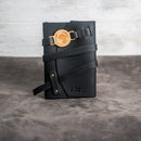 Refillable Leather Adventure Journal with Wrap Closure | Personalized Travel Gift | Travel Notebook | Leather Journal