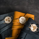 Refillable Leather Adventure Journal with Wrap Closure | Personalized Travel Gift | Travel Notebook | Leather Journal