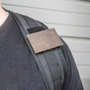 From Little Seeds | Leather Patch with Hook and Optional Loop Fastener |Back to School