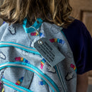 Education is Powerful Backpack Luggage Tag | Back to School