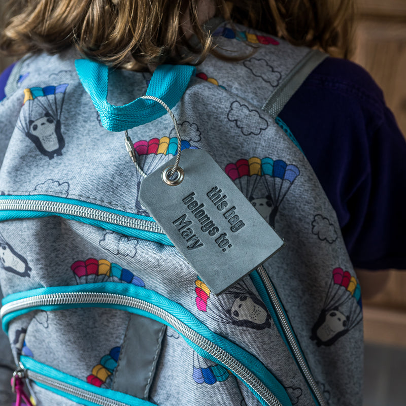 This bag belongs to | Personalized Backpack Luggage Tag | Back to School