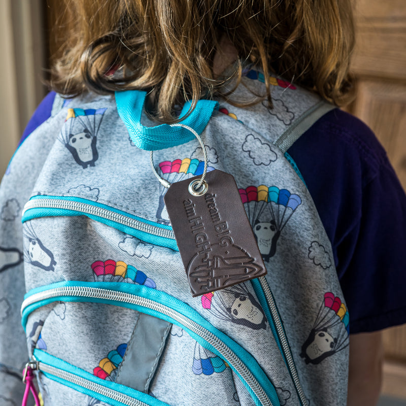 Dream Big Aim High Backpack Luggage Tag | Back to School