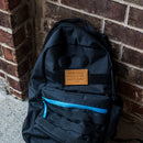 Education is the key | Leather Patch with Hook and Optional Loop Fastener