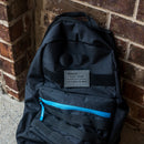 Education is the most powerful | Leather Patch with Hook and Optional Loop Fastener