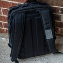 Education is the most powerful | Leather Patch with Hook and Optional Loop Fastener