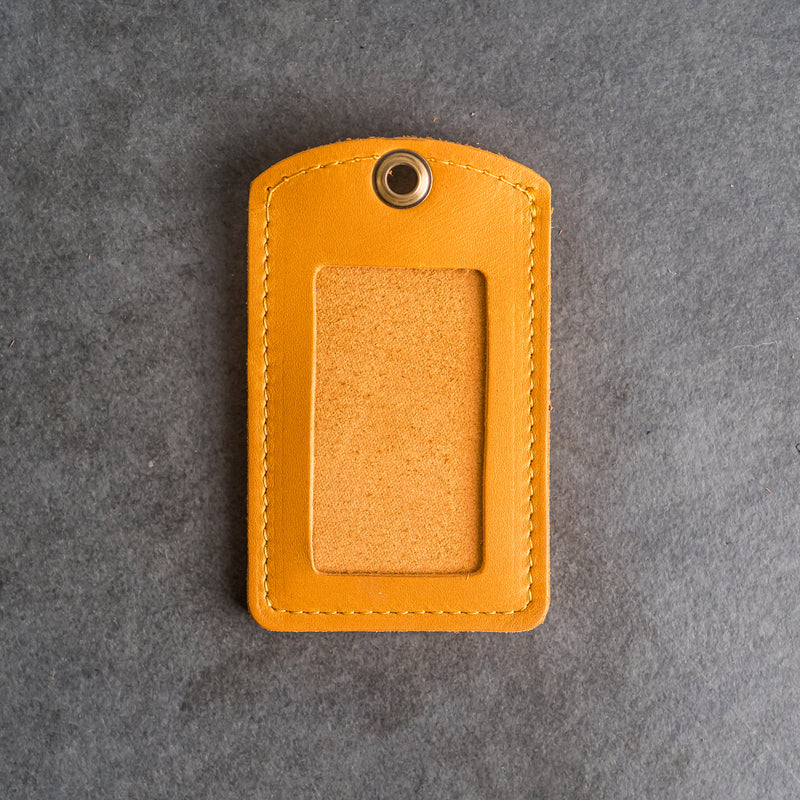  Arae Card Holder PU Leather ID Badge Holder with