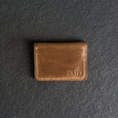 5 Pocket Bifold Wallet - Personalized Leather Wallet