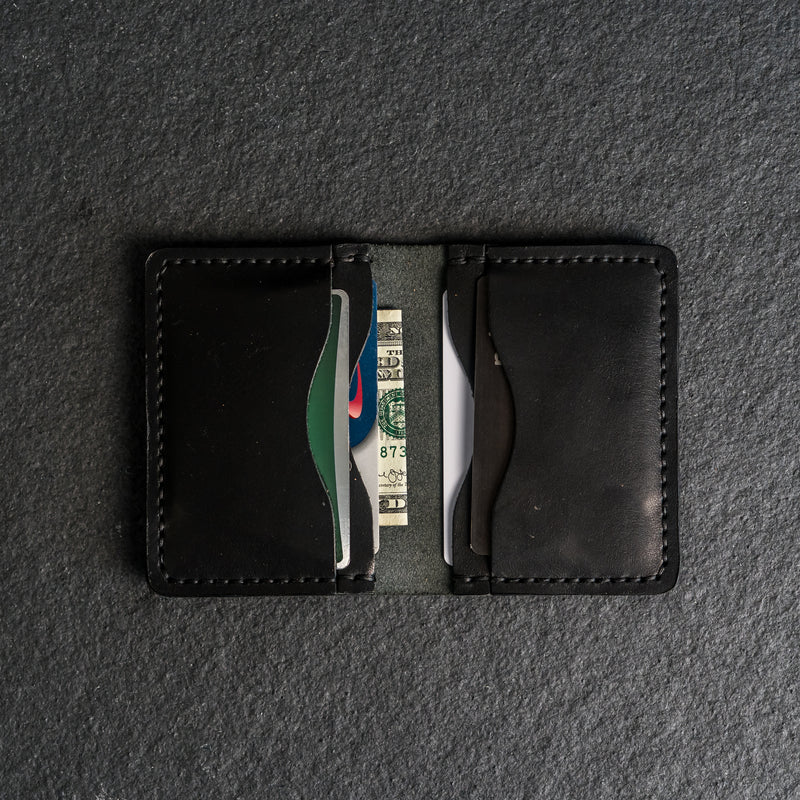 5 Pocket Bifold Wallet - Personalized Leather Wallet
