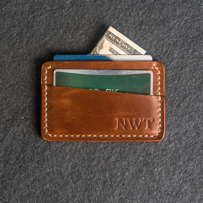 ID Wallet - Personalized Leather Wallet