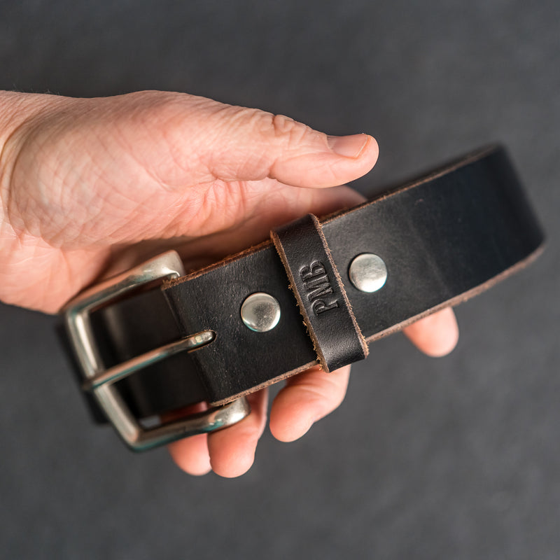 Leather Belt Personalized Leather Belt – Ox Pine