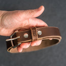 1" Leather Belt - Personalized Leather Belt
