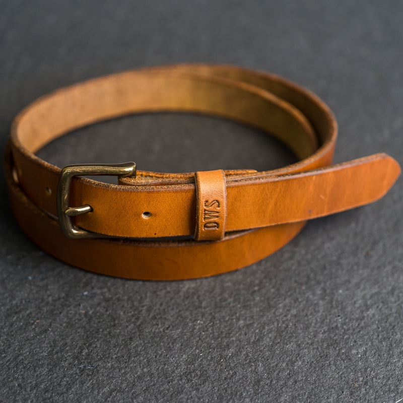 1" Leather Belt - Personalized Leather Belt