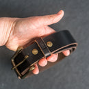 1.5" Leather Belt - Personalized Leather Belt