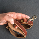 Classic Dog Leash - Personalized Leather Dog Leash