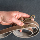Classic Dog Leash - Personalized Leather Dog Leash