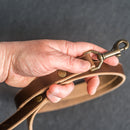 Classic Dog Leash - Personalized Leather Dog Leash