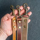 Classic Dog Leash - Personalized Leather Dog Leash