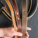 Classic Dog Leash - Personalized Leather Dog Leash