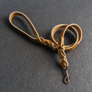 Braided Dog Leash - Personalized Leather Dog Leash