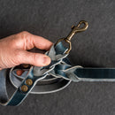 Braided Dog Leash - Personalized Leather Dog Leash