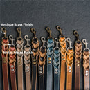 Classic Dog Leash - Personalized Leather Dog Leash