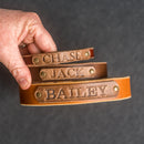 Personalized Leather Dog Collar