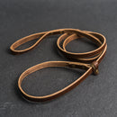 Slip Lead Dog Leash - Personalized Leather Dog Leash