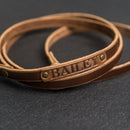 Slip Lead Dog Leash - Personalized Leather Dog Leash