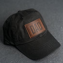 Leather Patch Unstructured Style Hat - Dad Stamp