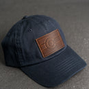Leather Patch Unstructured Style Hat - Colorado Flag Stamp