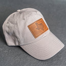 Leather Patch Unstructured Style Hat - Texas Stamp