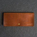 Long Wallet - Single Sided - Personalized Leather Wallet