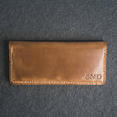 Long Wallet - Double Sided - Personalized Leather Wallet
