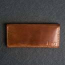 Long Wallet - Double Sided - Personalized Leather Wallet