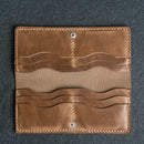 Long Wallet - Double Sided - Personalized Leather Wallet