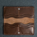 Long Wallet - Double Sided - Personalized Leather Wallet