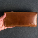 Long Wallet - Double Sided - Personalized Leather Wallet