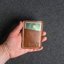 Two Pocket Wallet - Personalized Leather Wallet